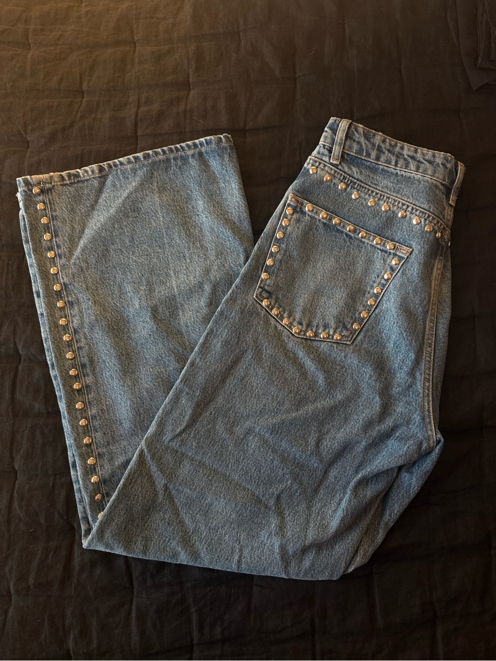 Reformation Cary High Rise Slouchy Wide Leg Jeans - Picture 5 of 6